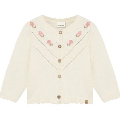 Minymo Cardigan Knit 92 VANILLA ICE 92 Minymo Cardigan Knit 92 VANILLA ICE 92