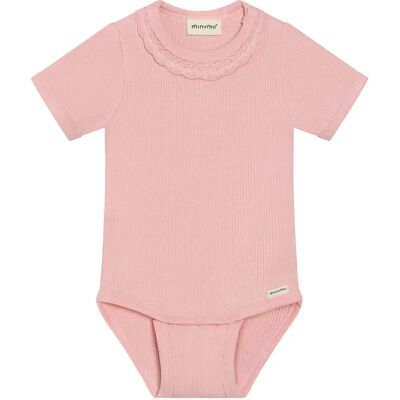 Minymo Body Ss Rib 74 ROSY TOUGH 74 Minymo Body Ss Rib 74 ROSY TOUGH 74