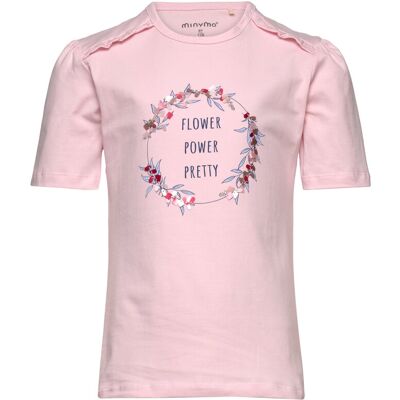 Minymo T-Shirt Ss 116 PINK DOGWOOD 116 Minymo T-Shirt Ss 116 PINK DOGWOOD 116