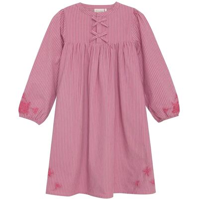 Minymo Dress Ls Y/D W. Lining 128 MAUVE ORCHID 128 Minymo Dress Ls Y/D W. Lining 128 MAUVE ORCHID 128