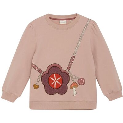 Minymo Sweatshirt Ls 116 MISTY ROSE 116 Minymo Sweatshirt Ls 116 MISTY ROSE 116