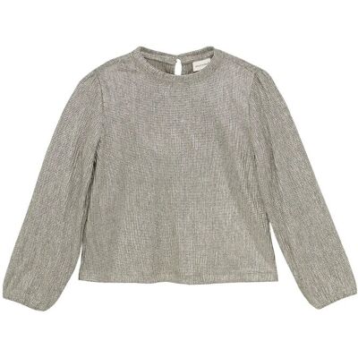Minymo Blouse Ls 116 SILVER 116 Minymo Blouse Ls 116 SILVER 116