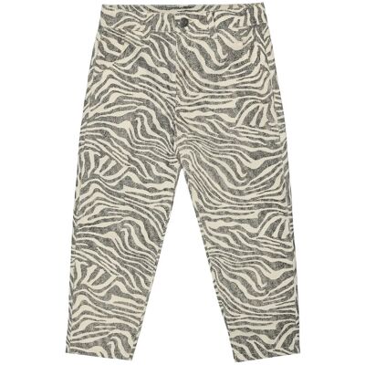 Minymo Pants Twill Aop 122 WHITE SWAN 122 Minymo Pants Twill Aop 122 WHITE SWAN 122