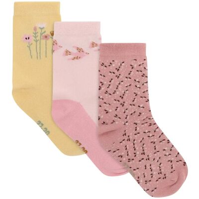 Minymo 3-Pack Socks 23\26 DELICACY 23\26 Minymo 3-Pack Socks 23\26 DELICACY 23\26
