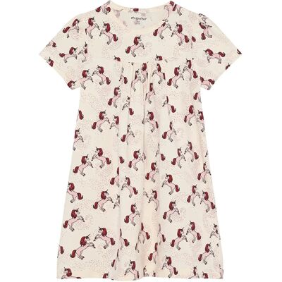 Minymo Nightdress Ss Aop 128 WHITE SWAN 128 Minymo Nightdress Ss Aop 128 WHITE SWAN 128
