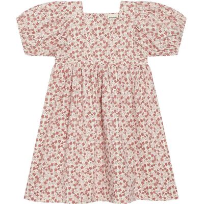 Minymo Dress Ss Aop 104 VANILLA ICE 104 Minymo Dress Ss Aop 104 VANILLA ICE 104