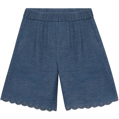 Minymo Bermuda Shorts Chambrey 116 FADED DENIM 116 Minymo Bermuda Shorts Chambrey 116 FADED DENIM 116
