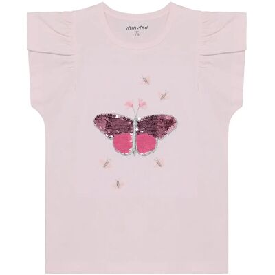 Minymo T-Shirt Ss 116 RAINDROPS ON ROSES 116 Minymo T-Shirt Ss 116 RAINDROPS ON ROSES 116