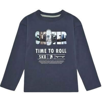Minymo T-Shirt Ls 116 ODYSSEY GRAY 116 Minymo T-Shirt Ls 116 ODYSSEY GRAY 116