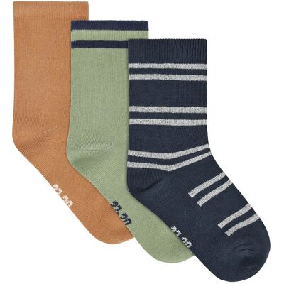 Minymo 3-Pack Socks 23\26 LILY PAD 23\26 Minymo 3-Pack Socks 23\26 LILY PAD 23\26