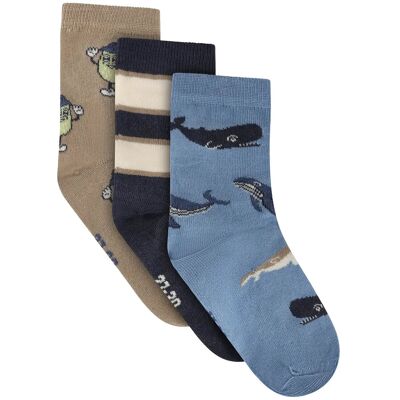 Minymo 3-Pack Socks 23\26 POLARIS STAR 23\26 Minymo 3-Pack Socks 23\26 POLARIS STAR 23\26