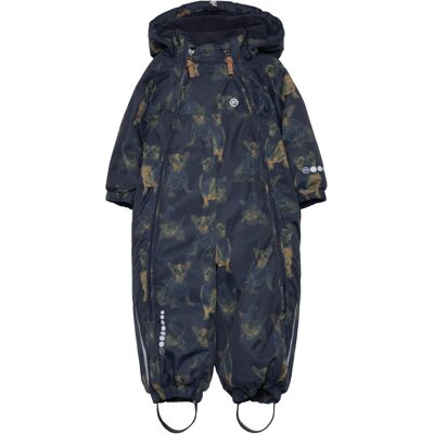 Minymo Snow Suit Aop 74 NAVY 74 Minymo Snow Suit Aop 74 NAVY 74
