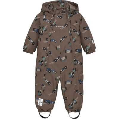 Minymo Snow Suit Aop 80 CARIBOU 80 Minymo Snow Suit Aop 80 CARIBOU 80