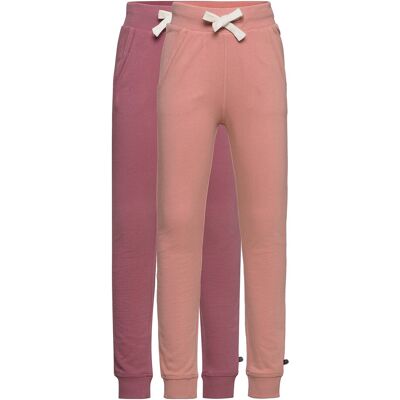Minymo Basic 37 -Sweat Pant (2-Pack) 86 MESA ROSE 86 Minymo Basic 37 -Sweat Pant (2-Pack) 86 MESA ROSE 86