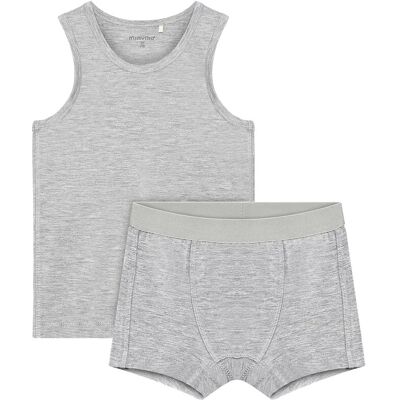 Minymo Underwear Set 86 MEDIUMGREYMELANGE 86 Minymo Underwear Set 86 MEDIUMGREYMELANGE 86