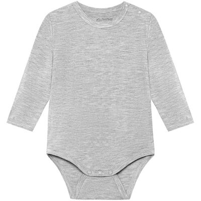 Minymo Body Ls 74 MEDIUMGREYMELANGE 74 Minymo Body Ls 74 MEDIUMGREYMELANGE 74