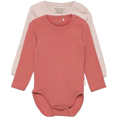 Minymo Body Ls (2-Pack) 86 CANYON ROSE 86 Minymo Body Ls (2-Pack) 86 CANYON ROSE 86