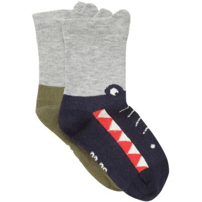 Minymo Socks W. 3D Effect (2-Pack) 31\34 DARK NAVY 31\34 Minymo Socks W. 3D Effect (2-Pack) 31\34 DARK NAVY 31\34