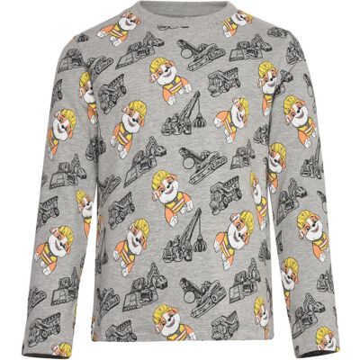 Minymo T-Shirt Ls 122 GREY MELANGE 122 Minymo T-Shirt Ls 122 GREY MELANGE 122