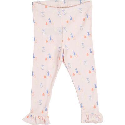 Müsli by Green Cotton Picnic Frill Leggings Baby 86 PRIMROSE/ SHELL BLUE/ TOFU 86 Müsli by Green Cotton Picnic Frill Leggings Baby 86 PRIMROSE/ SHELL BLUE/ TOFU 86