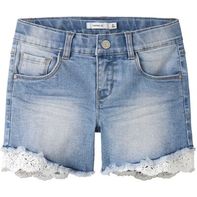 name it Nkfsalli Dnm Shorts 5372-Ha Noos 164 MEDIUM BLUE DENIM 164 name it Nkfsalli Dnm Shorts 5372-Ha Noos 164 MEDIUM BLUE DENIM 164