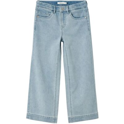 name it Nkfrose Wide Hw Jeans 1356-On Noos 122 LIGHT BLUE DENIM 122 name it Nkfrose Wide Hw Jeans 1356-On Noos 122 LIGHT BLUE DENIM 122