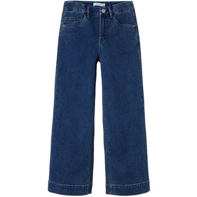 name it Nkfrose Wide Hw Jeans 1356-On Noos 116 MEDIUM BLUE DENIM 116 name it Nkfrose Wide Hw Jeans 1356-On Noos 116 MEDIUM BLUE DENIM 116
