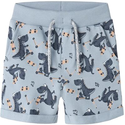 name it Nmmvermo Aop Long Swe Shorts Unb 116 BLUE FOG 116 name it Nmmvermo Aop Long Swe Shorts Unb 116 BLUE FOG 116