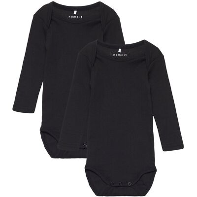 name it Nbnbody 2P Ls Solid Black Noos 68 BLACK 68 name it Nbnbody 2P Ls Solid Black Noos 68 BLACK 68