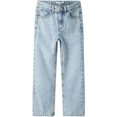 name it Nkfrose Straight Hw Jeans 9222-Be Noos 122 LIGHT BLUE BLEACHED DENIM 122 name it Nkfrose Straight Hw Jeans 9222-Be Noos 122 LIGHT BLUE BLEACHED DENIM 122