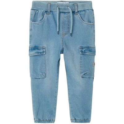 name it Nmmben Baggy R Cargo Jeans 9770-Yt Noos 86 MEDIUM BLUE DENIM 86 name it Nmmben Baggy R Cargo Jeans 9770-Yt Noos 86 MEDIUM BLUE DENIM 86