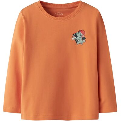 name it Nmmvux Ls Top 104 DUSTY ORANGE 104 name it Nmmvux Ls Top 104 DUSTY ORANGE 104