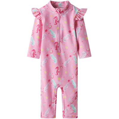 name it Nmfzila 3/4 Uv Swimsuit 74 PINK FROSTING 74 name it Nmfzila 3/4 Uv Swimsuit 74 PINK FROSTING 74