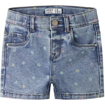 name it Nmfsalli Slim Dnm Shorts 3555-On Noos 116 MEDIUM BLUE DENIM 116 name it Nmfsalli Slim Dnm Shorts 3555-On Noos 116 MEDIUM BLUE DENIM 116