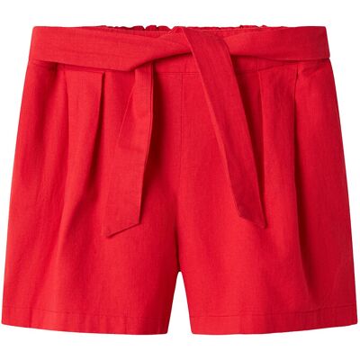 name it Nkffalinnen Shorts 134 CHINESE RED 134 name it Nkffalinnen Shorts 134 CHINESE RED 134
