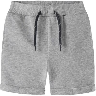 name it Nmmvasse Swe Long Shorts Unb 116 GREY MELANGE 116 name it Nmmvasse Swe Long Shorts Unb 116 GREY MELANGE 116
