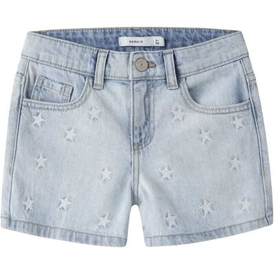 name it Nkfbella Reg Dnm Shorts 3674-Be Noos 134 LIGHT BLUE BLEACHED DENIM 134 name it Nkfbella Reg Dnm Shorts 3674-Be Noos 134 LIGHT BLUE BLEACHED DENIM 134