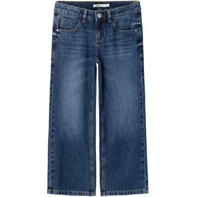 name it Nkfrose Wide Jeans 5529-Be Noos 116 DARK BLUE DENIM 116 name it Nkfrose Wide Jeans 5529-Be Noos 116 DARK BLUE DENIM 116