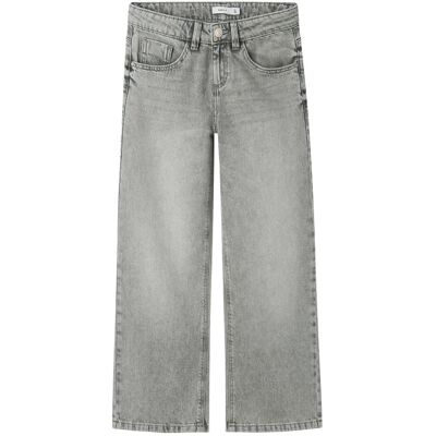 name it Nkfrose Wide Jeans 5529-Be Noos 98 LIGHT GREY DENIM 98 name it Nkfrose Wide Jeans 5529-Be Noos 98 LIGHT GREY DENIM 98