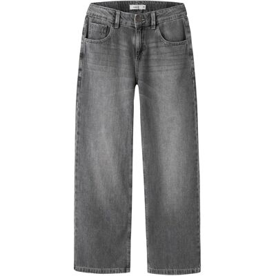 name it Nkfrose Wide Jeans 5529-Be Noos 146 MEDIUM GREY DENIM 146 name it Nkfrose Wide Jeans 5529-Be Noos 146 MEDIUM GREY DENIM 146