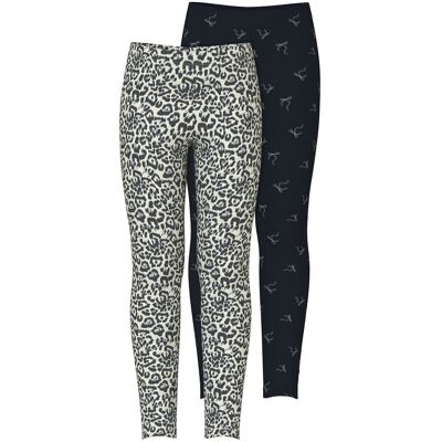 name it Nkfvivian 2P Aop Legging 164 LIGHT GREY MELANGE 164 name it Nkfvivian 2P Aop Legging 164 LIGHT GREY MELANGE 164