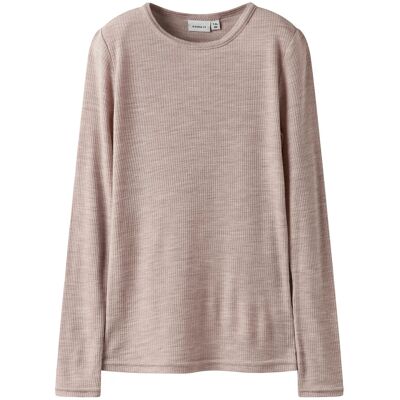 name it Nknwax Wool Rib Ls Top 134-140 SHADOW GRAY 134-140 name it Nknwax Wool Rib Ls Top 134-140 SHADOW GRAY 134-140