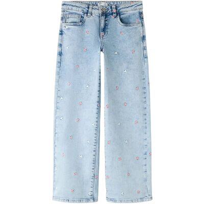 name it Nkfrose Wide Emb Jeans 2010-Fr Noos 164 LIGHT BLUE BLEACHED DENIM 164 name it Nkfrose Wide Emb Jeans 2010-Fr Noos 164 LIGHT BLUE BLEACHED DENIM 164