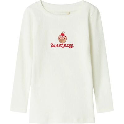 name it Nmfnatasja Slim Ls Top 104 CLOUD DANCER 104 name it Nmfnatasja Slim Ls Top 104 CLOUD DANCER 104