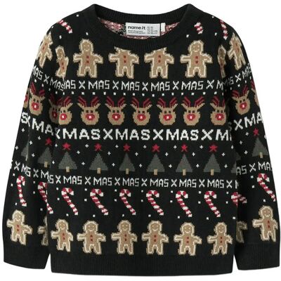 name it Nmmrasko Ls Knit Box 98 BLACK 98 name it Nmmrasko Ls Knit Box 98 BLACK 98