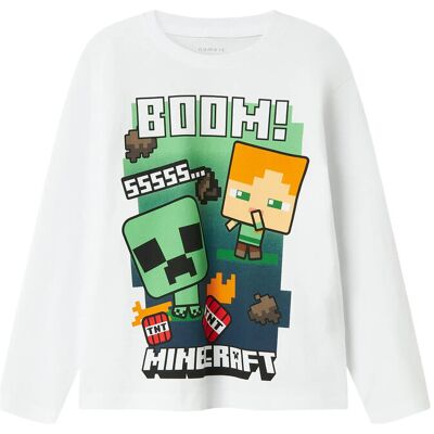name it Nkmac Minecraft Ls Nreg Top Box Noos Bfu 158-164 BRIGHT WHITE 158-164 name it Nkmac Minecraft Ls Nreg Top Box Noos Bfu 158-164 BRIGHT WHITE 158-164