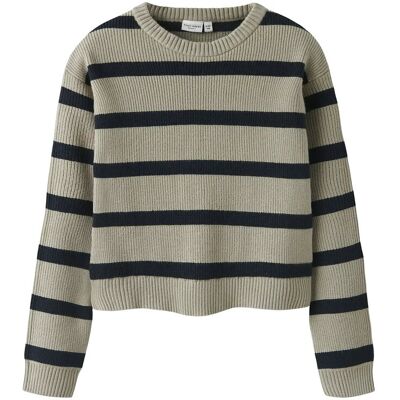 name it Nkfvnilla Ls Sh Knit 116 ISLAND FOSSIL 116 name it Nkfvnilla Ls Sh Knit 116 ISLAND FOSSIL 116