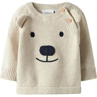 name it Nbmready Ls Knit 50 PEYOTE MELANGE 50 name it Nbmready Ls Knit 50 PEYOTE MELANGE 50