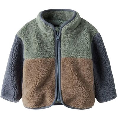 name it Nbmmimba Sherpa Jacket 62 CHINOIS GREEN 62 name it Nbmmimba Sherpa Jacket 62 CHINOIS GREEN 62