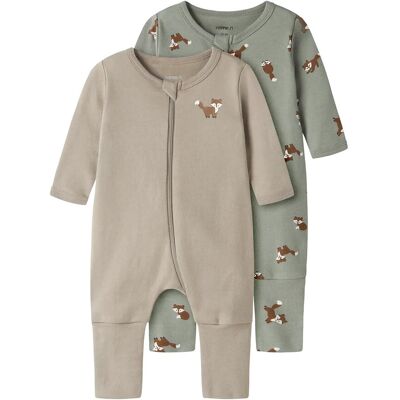 name it Nbmnightsuit 2P Zip Ff Fox Noos 50 SHADOW 50 name it Nbmnightsuit 2P Zip Ff Fox Noos 50 SHADOW 50